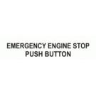 EMERGENCY ENGINE STOP PUSH BUTTON