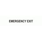 EMERGENCY EXIT