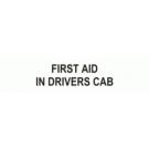 FIRST AID IN DRIVERS CAB