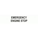 EMERGENCY ENGINE STOP