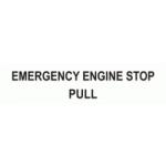 EMERGENCY ENGINE STOP PULL