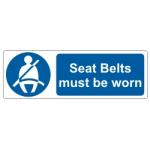 5 Seat belts must be worn Stickers 50mm x 150mm 5 Seat belts must be worn Stickers 50mm x 150mm