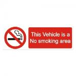 5 This Vehicle is a No smoking area 50mm x 150mm 5 This Vehicle is a No smoking area 50mm x 150mm
