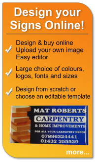 Online Sign Designer