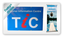 Full colour printed banner