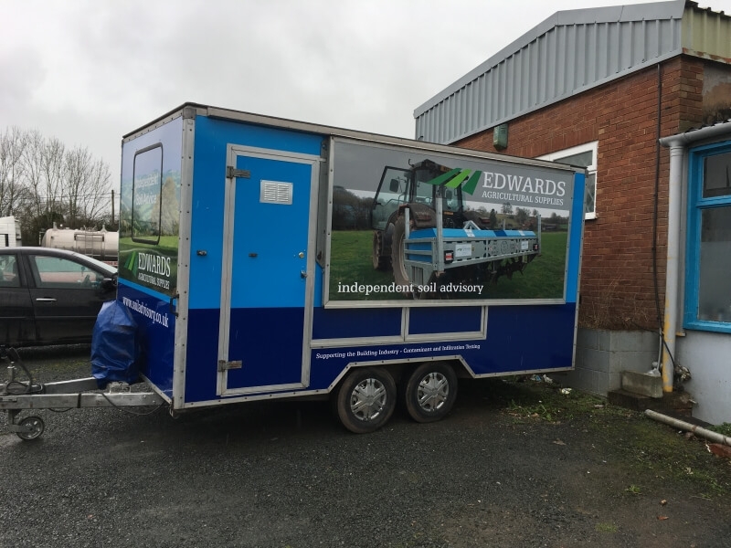 Edwards agricultural supplies trailer wrap ns